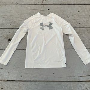 Boys Under Armour Heat Gear Long Sleeve T-shirt